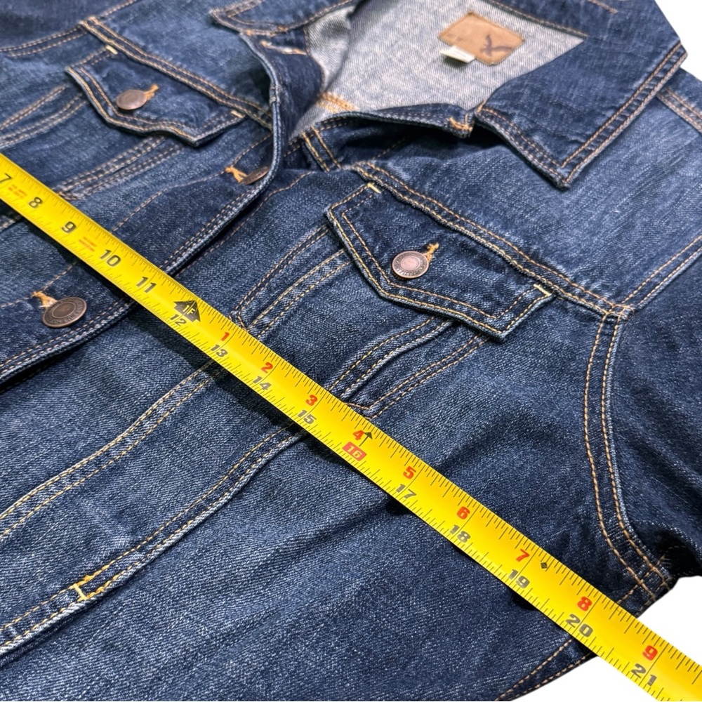 American Eagle Outfitters Denim Trucker Jacket - Picture 6 of 8